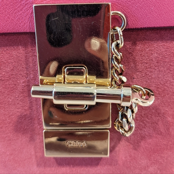 Chloe drew bag in pink. - Picture 6 of 7